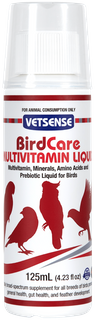 VETSENSE BIRD MULTIVITAMIN LIQUID 125ML