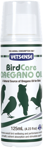 VETSENSE BIRD OREGANO OIL 125ML