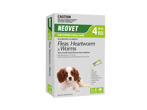 NEOVET PUPPIES SMALL DOGS UPTO 4KG 3PK