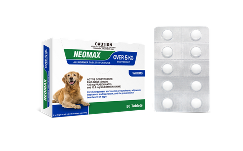 NEOMAX ALLWORMER 0-5KG 50TABLETS