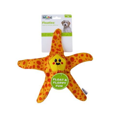 OUTWARD HOUND FLOATIEZ STARFISH ORANGE MEDIUM
