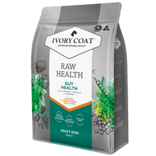 IVORY COAT RAW HEALTH ADULT CHICKEN GUT HEALTH 1.8KG