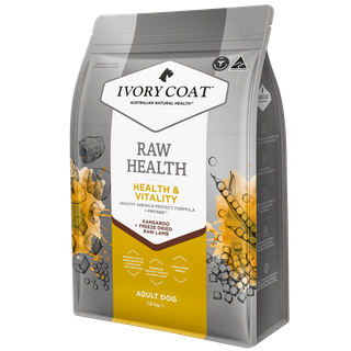 Ivory Coat Raw Health Adult Kangaroo Longevity 1.8kg