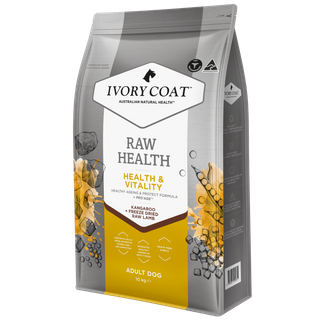 Ivory Coat Raw Health Adult Kangaroo Longevity 10kg