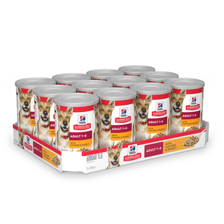 Science Diet Adult with Chicken & Barley Canned Wet Dog Food 12x370g
