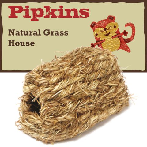 Petface Pipkins Grass House Toy Medium