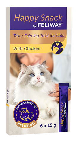 CEVA FELIWAY HAPPY SNACK 6x15g