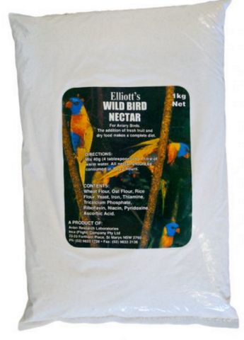 INCA ELLIOTTS WILD BIRD NECTAR 1KG