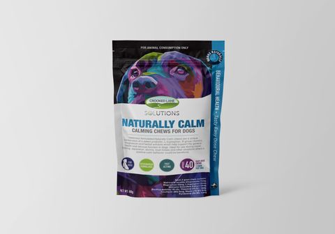Naturally Calm Calming Chews for Dogs 80g 40CHEWS