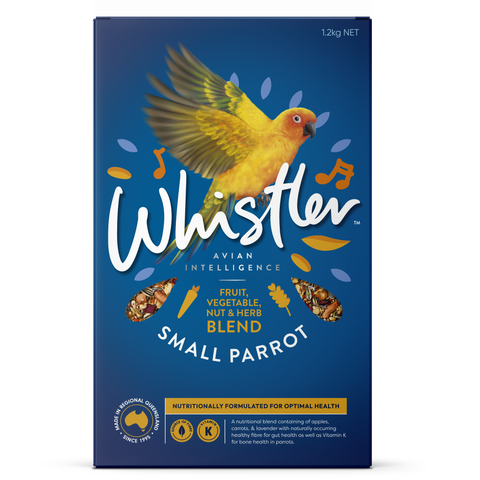 WHISTLER GOURMET BLEND SMALL PARROT 1.2KG