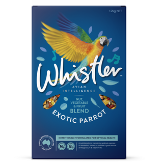 WHISTLER GOURMET BLEND EXOTIC PARROT 1.2KG
