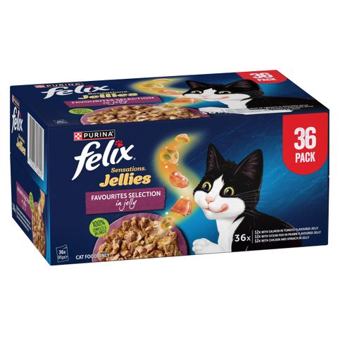 Felix Sensations Jellies Favourites Selection 36x85g
