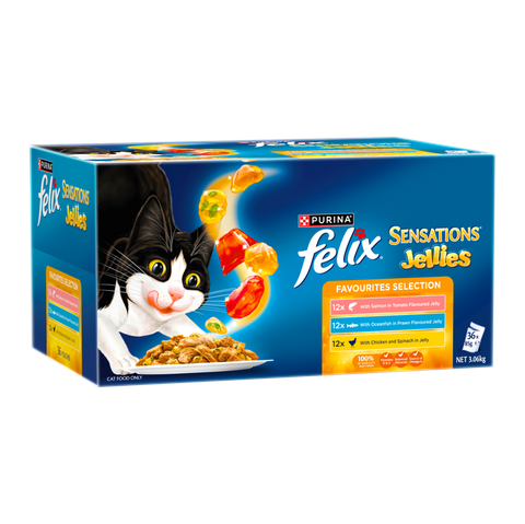 Felix Sensations Jellies Favourites Selection 36x85g