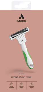 Andis Deshedding Tool White Lime Green