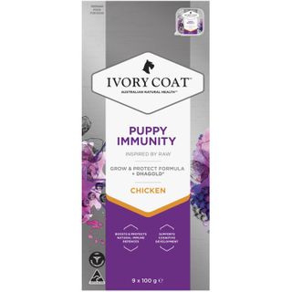 Ivory Coat Raw Health Puppy Chicken Grow 100gx9