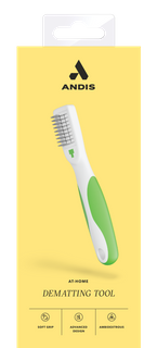 Andis Dematting Tool White Lime Green