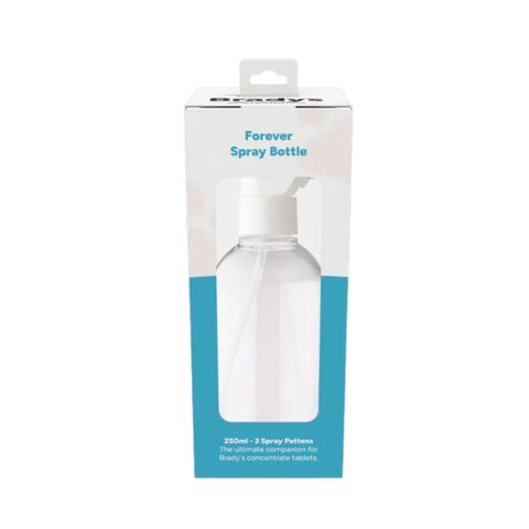 BRADYS FOREVER SPRAY BOTTLE 250ML CONCENTRATED TABLET