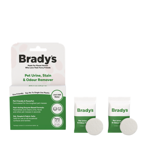 Bradys Pet Urine Stain & Odour Remover 500ml concentrated tablet