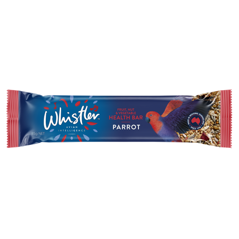 WHISTLER PARROT HEALTH BAR WITH FRUIT, NUT AND VEGETABLE 85G
