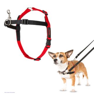 Halti Front Control Harness BlackRed Small