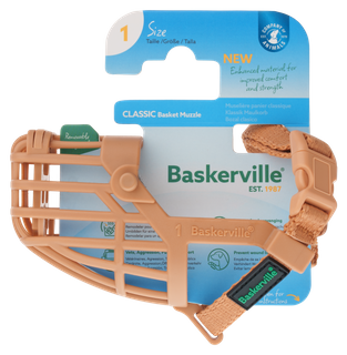 Baskerville Classic Basket Muzzle size 1