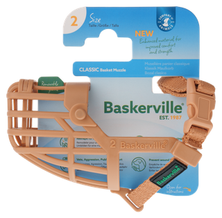 Baskerville Classic Basket Muzzle size 2