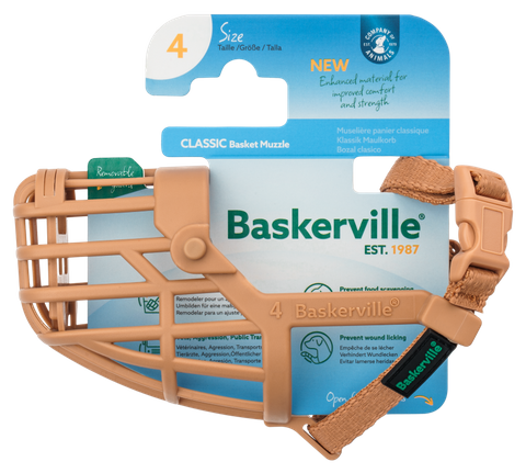 Baskerville Classic Basket Muzzle size 4
