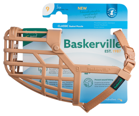 Baskerville Classic Basket Muzzle size 9