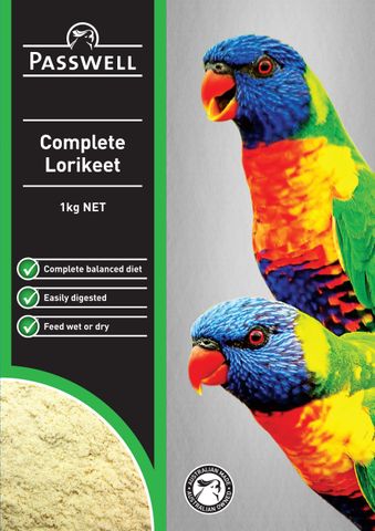 PASSWELL COMPLETE LORIKEET 20KG