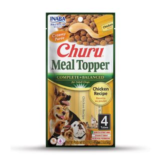 INABA Churu Meal Topper Chicken Recipe 56g (14g X 4 Tubes)