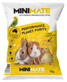 Minimate Wood Pellet Small Animal Litter 7KG