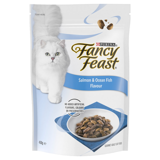 FANCY FEAST Adult Salmon and Ocean Fish Dry Cat Food 450g