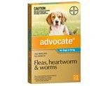ADVOCATE DOG MEDIUM BLUE 4-10KG 1PACK *DATED 30 MAY 2025