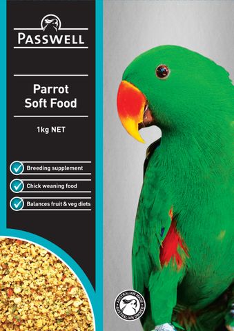 PASSWELL PARROT SOFT FOOD 1KG