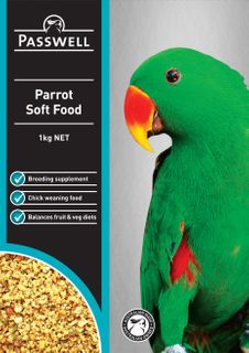 PASSWELL PARROT SOFT FOOD 1KG