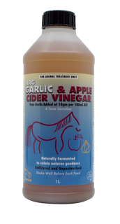 NRG GARLIC APPLE CIDER VINEGAR 1L