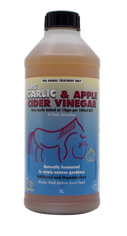 NRG GARLIC APPLE CIDER VINEGAR 1L