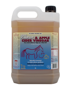 NRG GARLIC APPLE CIDE VINEGAR 5L
