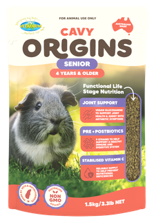 Vetafarm Origins Cavy Senior Diet 1.5Kg