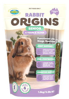 Vetafarm Origins Rabbit Senior Diet 1.5kg