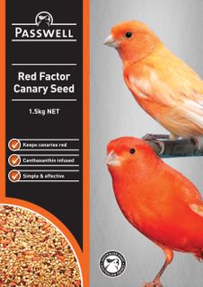 PASSWELL RED FACTOR CANARY SEED 1.5KG