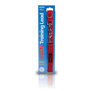 HALTI TRAINING LEAD RED LARGE