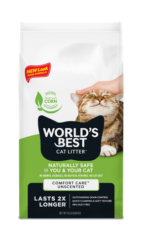 Worlds Best Clumping Cat Litter Original Comfort Care Unscented 6.8kg
