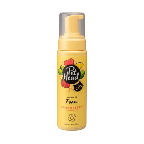 PET HEAD FELIN GOOD FOAM LEMONBERRY WITH LEMON OIL 200ML
