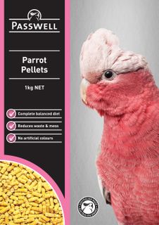 PASSWELL PARROT PELLETS 1KG