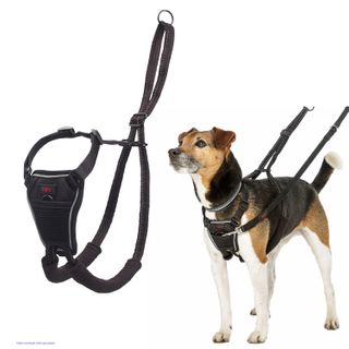 HALTI NO PULL HARNESS BLACK SMALL