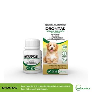 Drontal® Worming Suspension for Puppies, 30mL