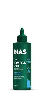 NATURAL ANIMAL SOLUTIONS CAT Omega Oil Hairball 200ml
