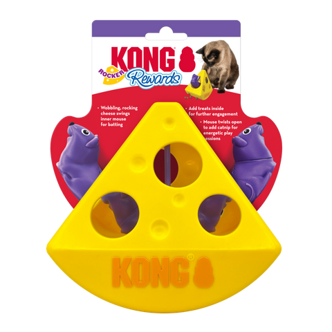 KONG CAT Rewards Rocker Cheese