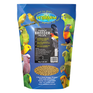 VETAFARM PARROT BREEDER PELLETS 2KG